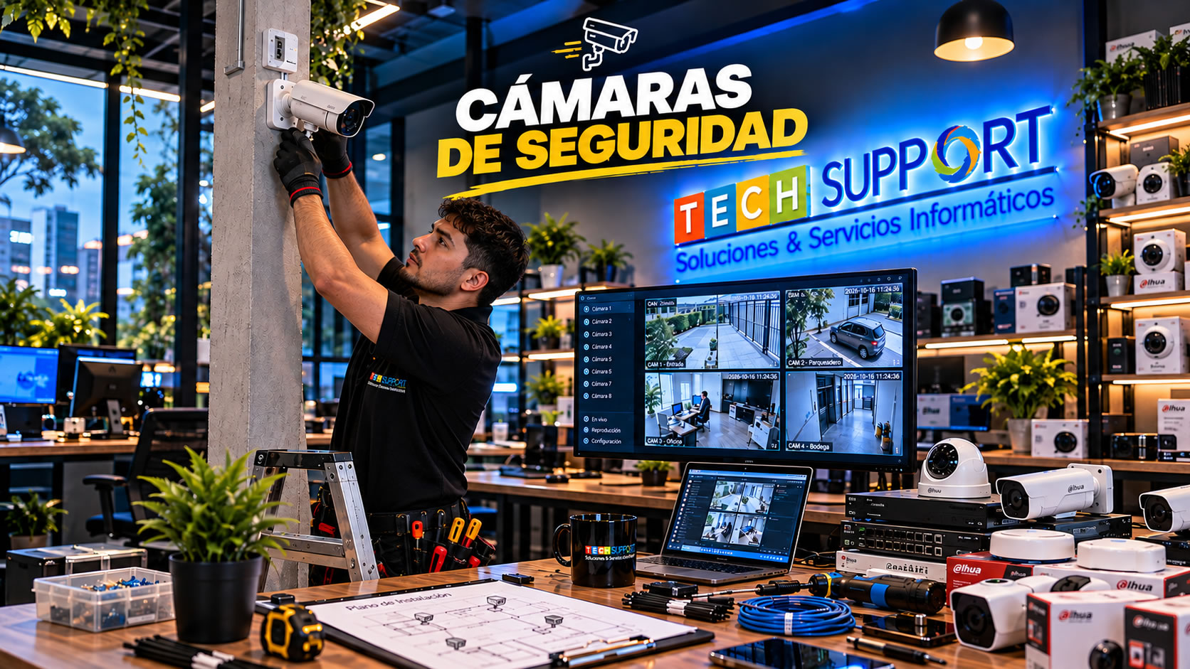 Cámaras de Seguridad Tech Support
