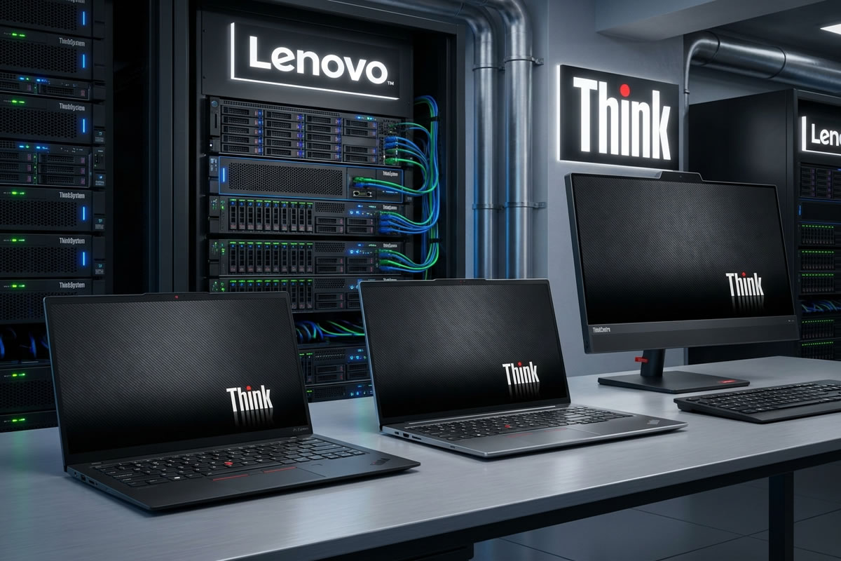 Empresa de soporte técnico Lenovo en Pereira - portátiles ThinkPad y servidores ThinkSystem