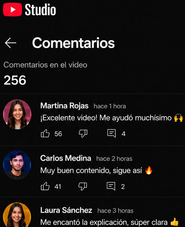 Comprar Comentarios YouTube Colombia