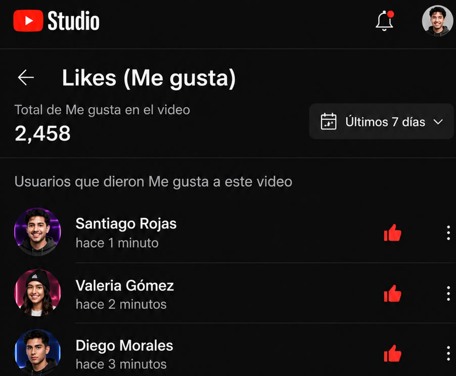 Comprar Likes YouTube Baratos