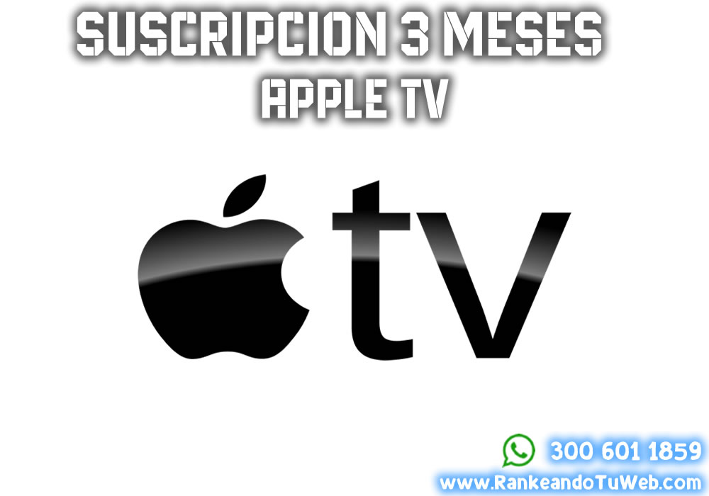 COMPRAR APPLE TV en COLOMBIA | SUSCRIPCION