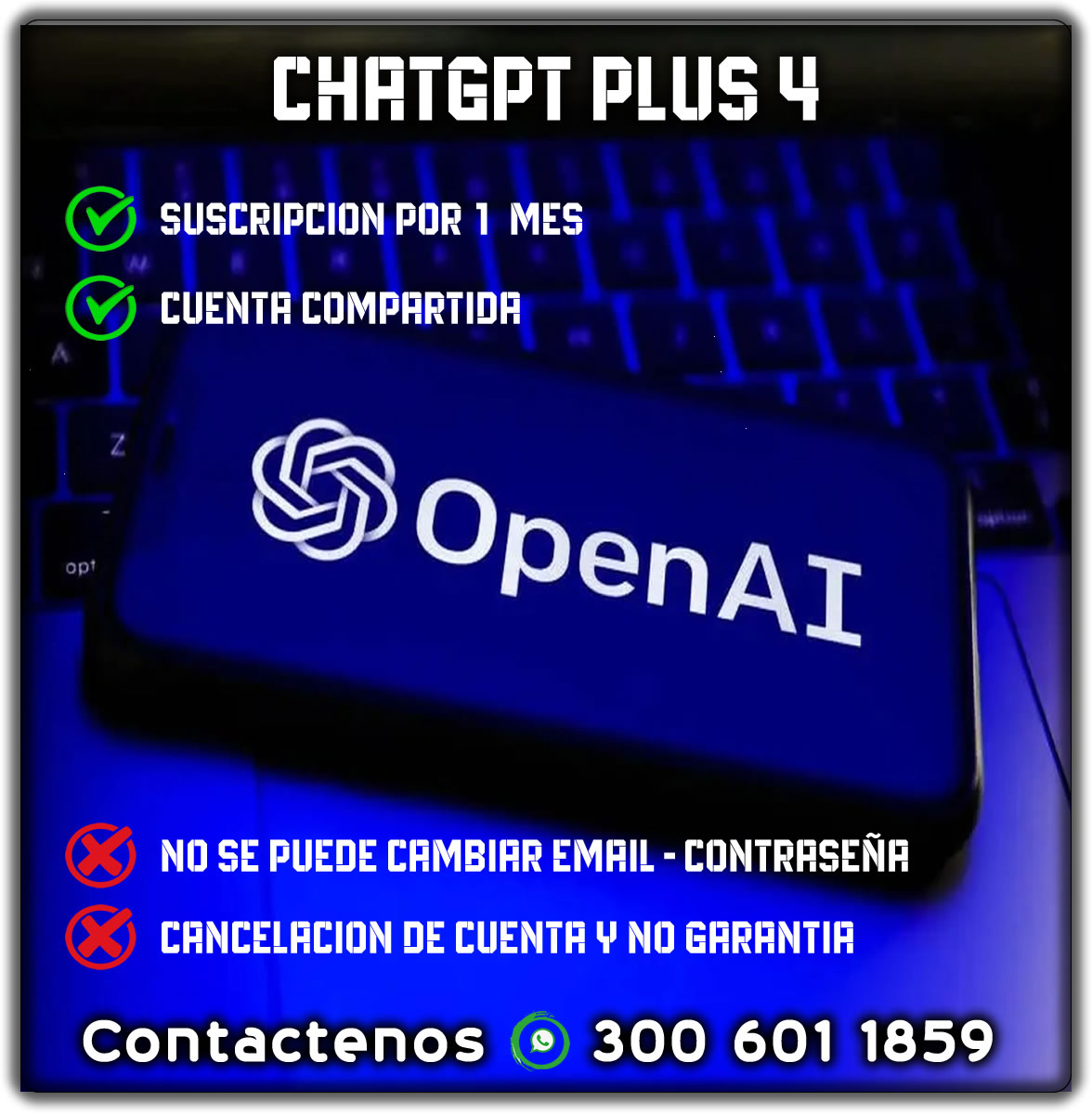 COMPRAR ChatGPT 4 | Chat GPT | PLUS