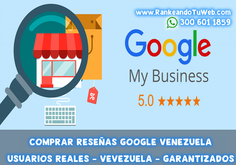 COMPRAR RESEÑAS GOOGLE VENEZUELA | COMENTARIOS