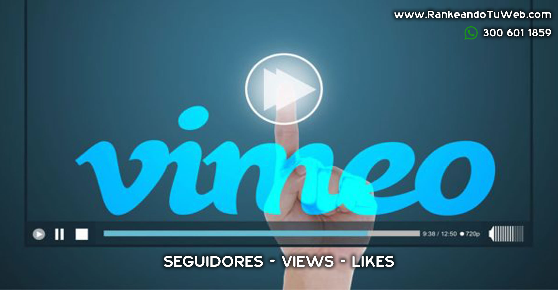 COMPRAR SEGUIDORES VIMEO  | FOLLOWERS