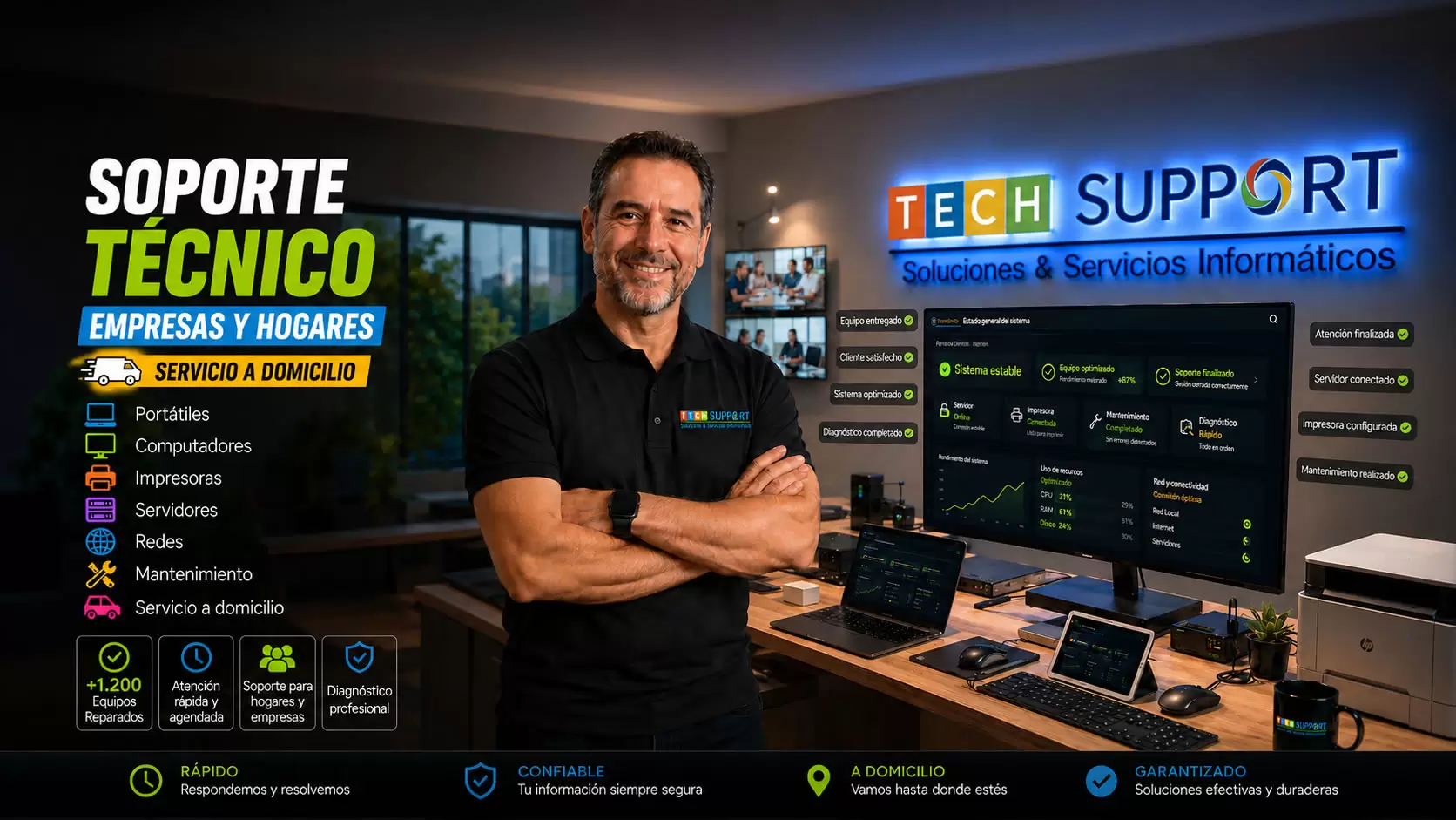 Mantenimiento de computadores e impresoras en Colombia
